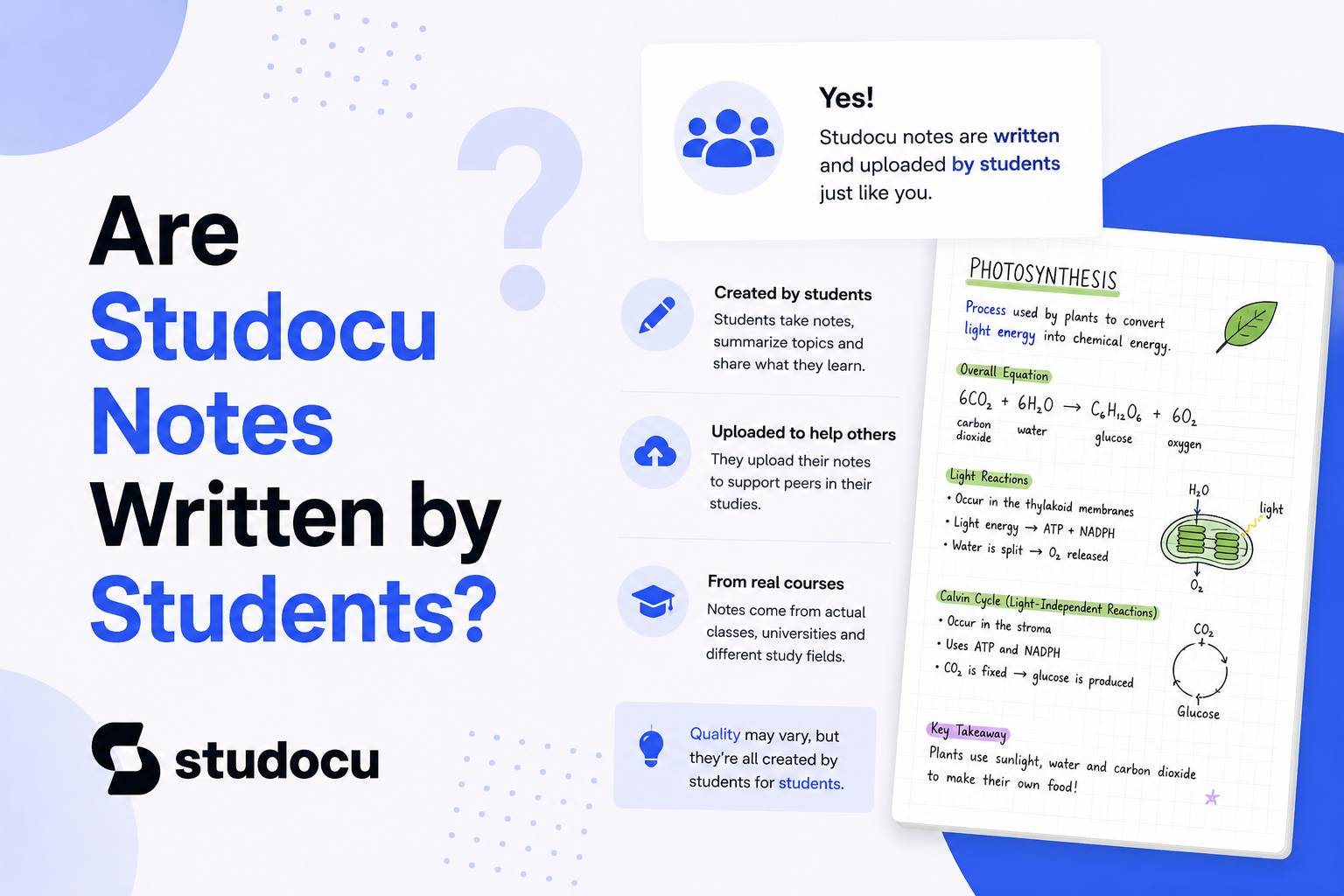 Are Studocu Notes Written by Students?
