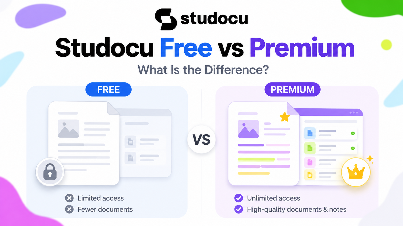 Studocu Free vs Premium: What Is the Difference?