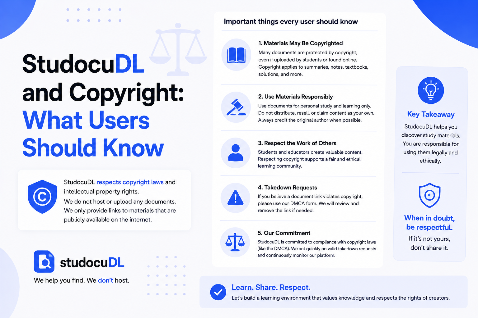 StudocuDL and Copyright: What Users Should Know